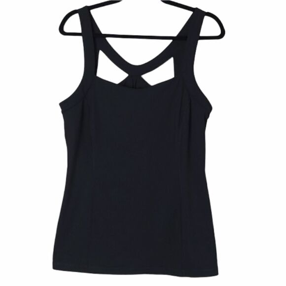 Titika Workout Active Mesh Back Tank Black - Picture 1 of 12